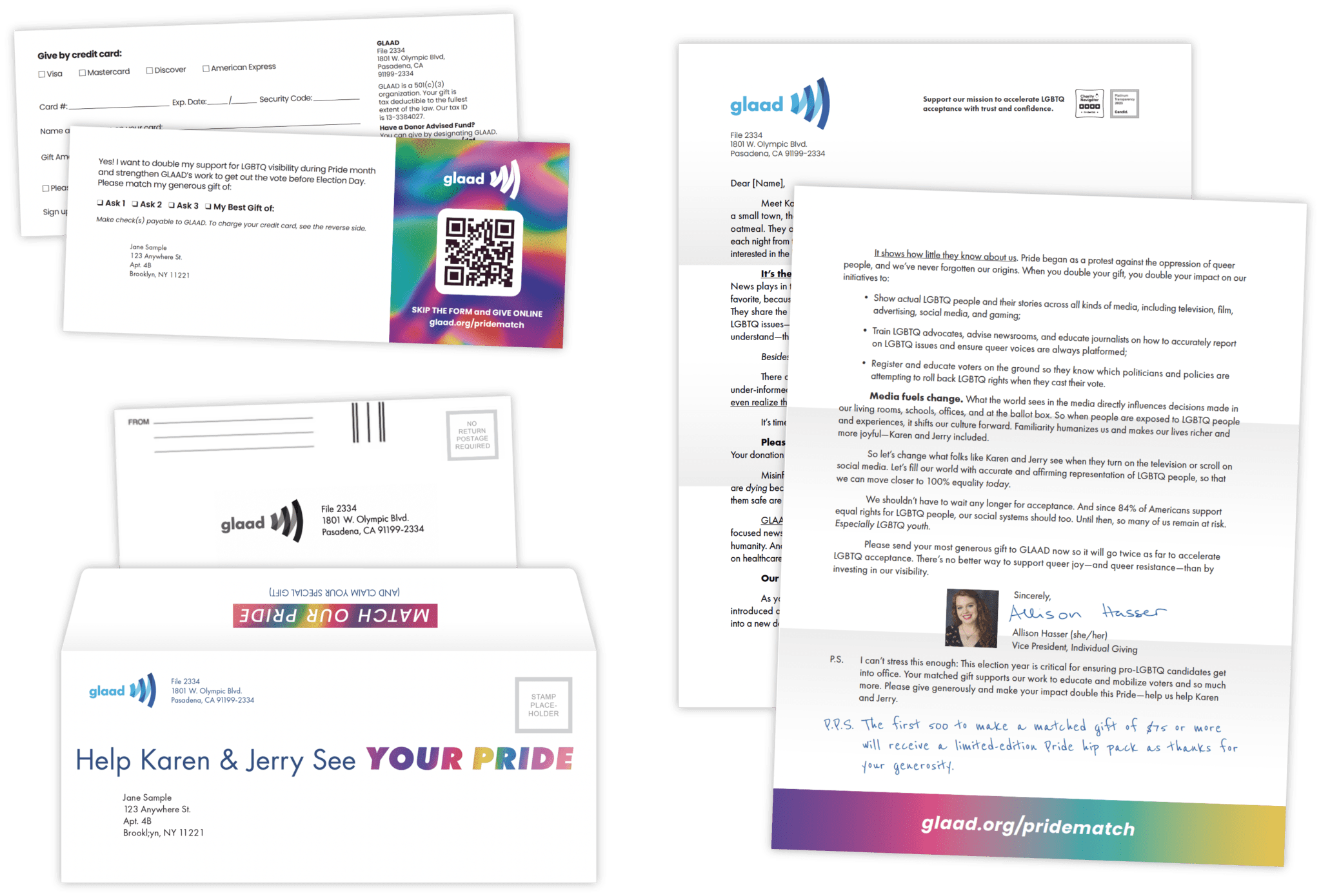 Print Suite for GLAAD — image 2
