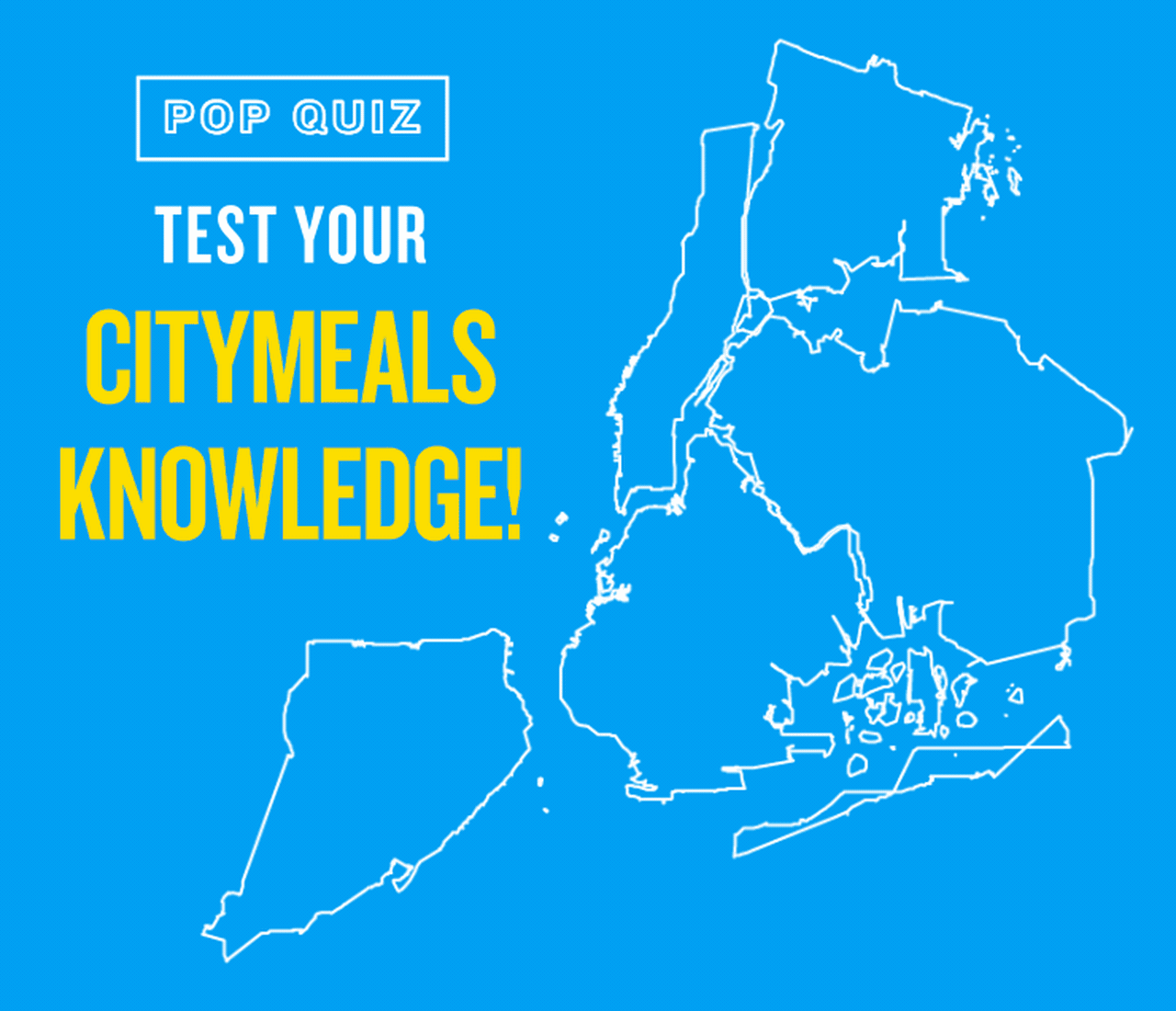Pop Quiz Campaign for Citymeals project artwork
